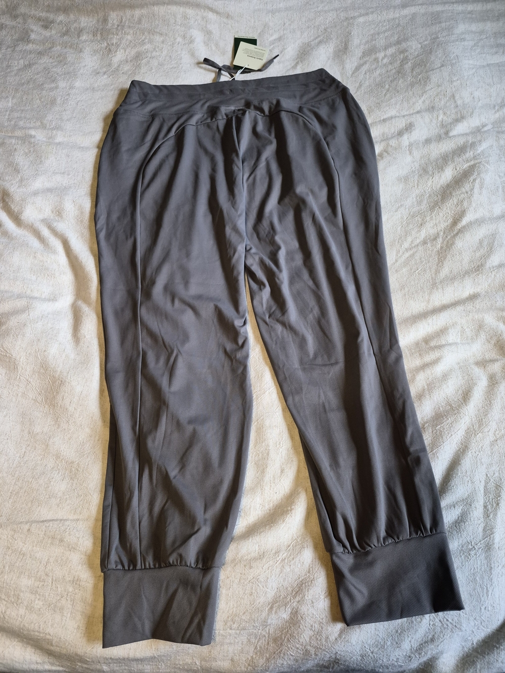 High Waisted Drawstring Quick Dry Yoga Joggers with Pockets-UPF40+ - Picture 4 of 8